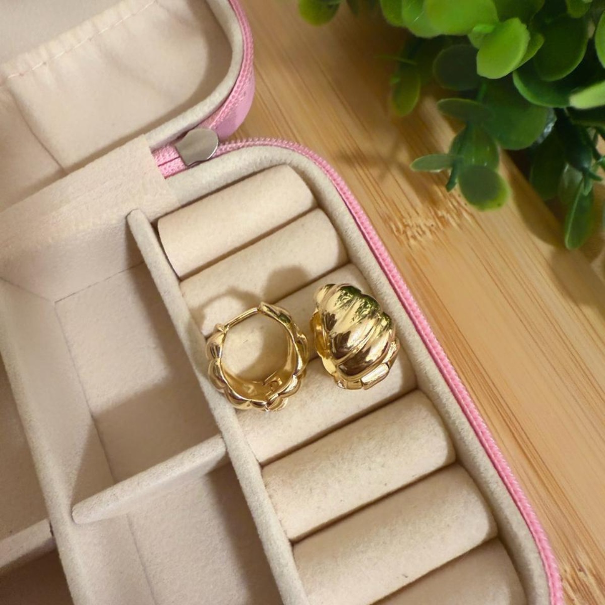 Brinco Argola Croissant