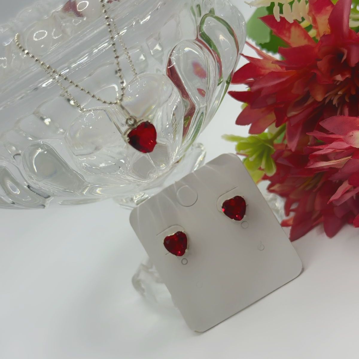 Paixão à Primeira Vista: O Brilho do Rubi na Prata 925! ❤ - Imagem 4