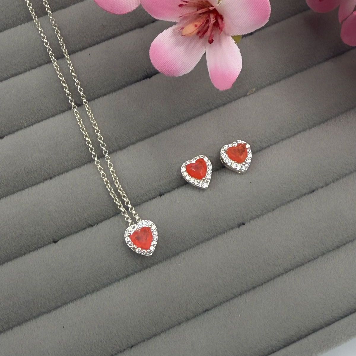 Conjunto em Prata Fusion Laranja - Imagem 3